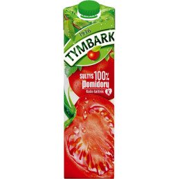 Pomidorų sultys TYMBARK, 100%, 1 l