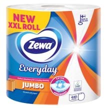 Pop. rankšluosčiai ZEWA EVERYDAY JUMBO XXL