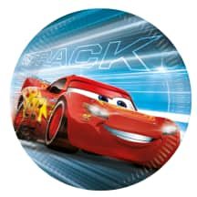 Popierinės lėkštės CARS FSC, 8 vnt., 23 cm