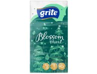 Popierinės nosinaitės GRITE BLOSSOM MINT, 10 vnt