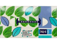 Popierinės servetėlės BELLA No1 Mint, 2 sluoksnių, 150 vnt