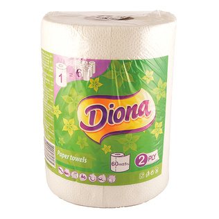 Popieriniai rankšluosčiai DIONA, 2 sl., 1 rit.