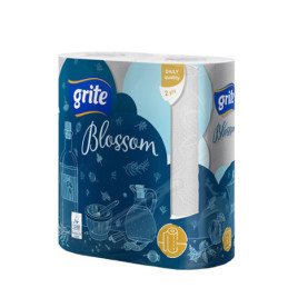 Popieriniai rankšluosčiai GRITE BLOSSOM, 2 vnt