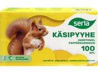 Popieriniai rankšluosčiai SERLA Orava, 2 sluoksnių, 100 vnt