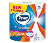 Popieriniai rankšluosčiai ZEWA JUMBO EVERYDAY, 2sl, 440lap, 1 rit