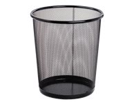 Popierių šiukšliadėžė, juoda, 7 l