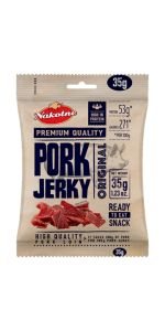 PORK Jerky Original Vytinta kiauliena, 35 g