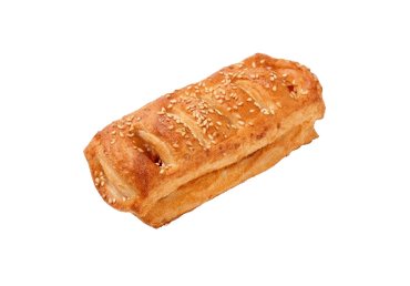 Prancūziška bandelė su dešrele, kečupu ir garstyčiomis, 95 g