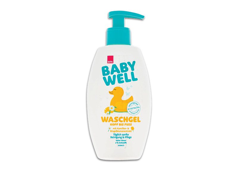Prausimosi gelis BABYWELL, 250 ml