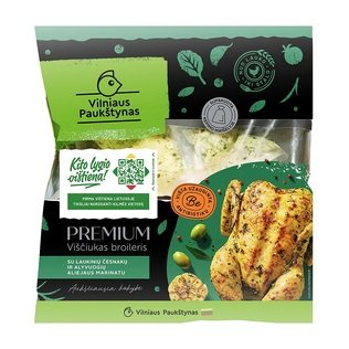 PREMIUM višč.broil. su lauk.česn. ir alyv.aliej. marinatu, 1 kg