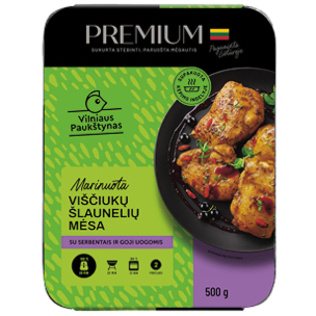 PREMIUM višč.šlaun.mės. su serbentais ir goji uogomis, 500 g
