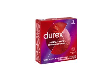 Prezervatyvai DUREX, 3 vnt