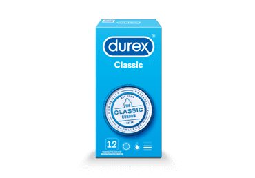 Prezervatyvai DUREX CLASSIC, 12 vnt., 12 vnt