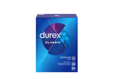 Prezervatyvai DUREX CLASSIC, 24 vnt
