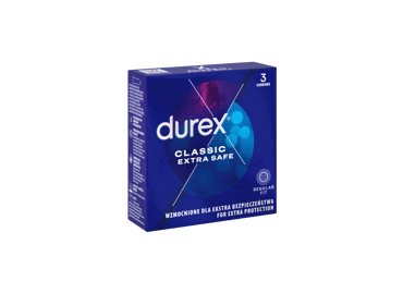 Prezervatyvai DUREX EXTRA SAFE, 3 vnt