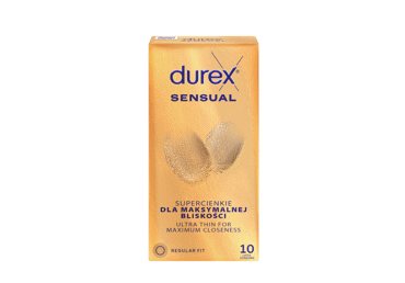 Prezervatyvai DUREX SENSUAL, 10 vnt
