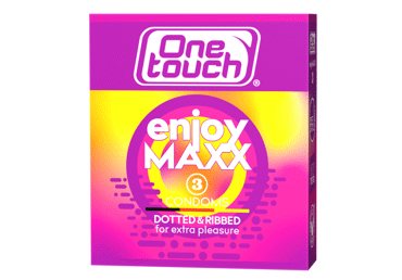 Prezervatyvai ONE TOUCH ENJOY MAXX, 3 vnt