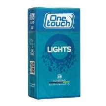 Prezervatyvai ONE TOUCH LIGHTS, 12 vnt