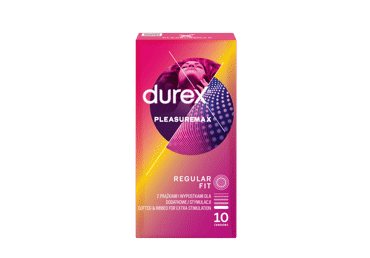Prezervatyvai PLEASUREMAX, 10 vnt