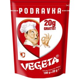 Prieskonių mišinys VEGETA, + 20 g, 180 g