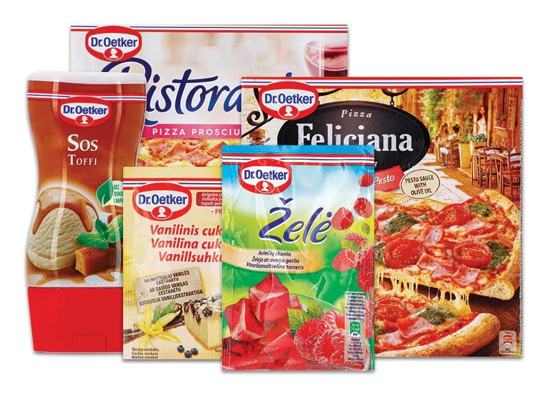 Produkcijai DR. OETKER