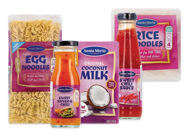 Produkcijai SANTA MARIA ASIA
