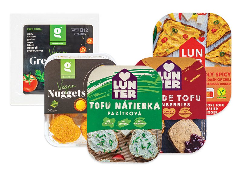 Produktams GOURMET GREEN ir LUNTER