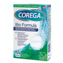 Prot. valiklis COREGA TABS BIO FORMULA, 30 vnt