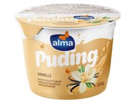 Pudingas ALMA, vanilės skonio, 5,3 % rieb., 230 g