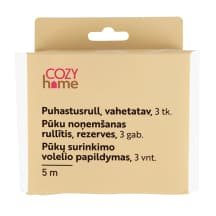 Pūkų surink.volelio pap.COZY HOME, 3 vnt