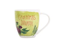 Puodelis GYVENIMAS - DOVANA. BEATOS VIRTUVĖ, 1 vnt., 495 ml