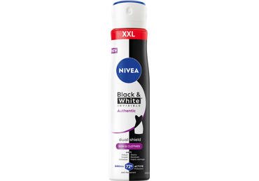 Purškiamas antiperspirantas moterims NIVEA BLACK&WHITE Authentic, 250 ml