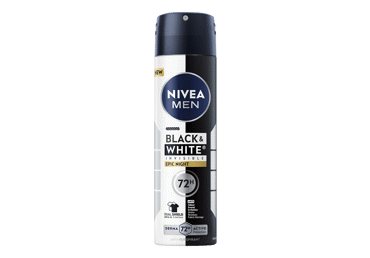 Purškiamas antiperspirantas vyrams NIVEA MEN BLACK&WHITE Epic Night, 150 ml