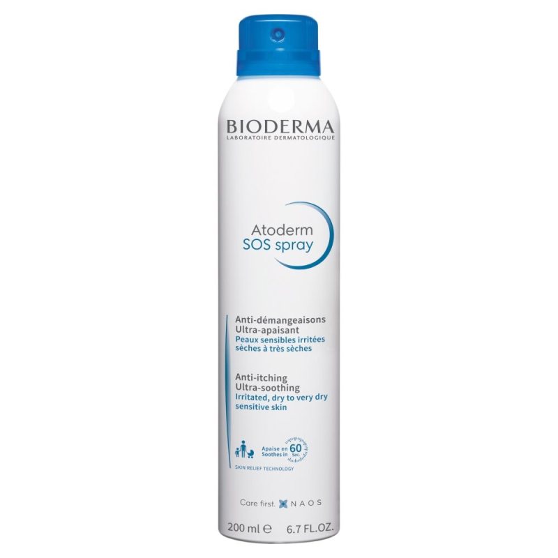 Purškiklis nuo niežulio Bioderma Atoderm SOS, 200 ml