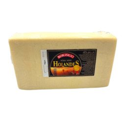 Puskietis sūris HOLANDES, 48 %, 1 kg