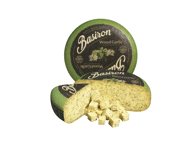 Puskietis sūris su meškiniais česnakais BASIRON, 50 %, 1 kg