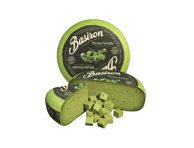 Puskietis sūris su žaliuoju pesto BASIRON, 50 % rieb. s. m., 1 kg