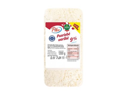 Pusriebė varškė XXL, 9 %, 1 kg