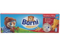 Pyragėliai BARNI su braškių įdaru, 150 g