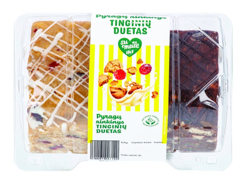 Pyragų rinkinys TINGINIŲ DUETAS, 1 kg