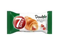 Raguolis 7DAYS DOUBLE su braškių ir vanilės skonio įdarais, 60 g