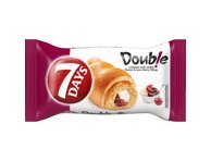 Raguolis 7DAYS DOUBLE su vanilės ir vyšnių skonio įdarais, 60 g