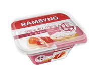 RAMBYNO tepamasis sūrelis su kumpiu, 50 % rieb. s. m., 175 g