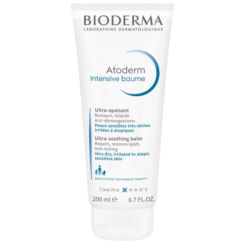 Raminamasis emolientinis kūno balzamas Bioderma Atoderm Intensive Baume, 200 ml
