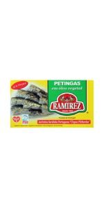 Ramirez Mažos sardinės alyvuogių aliejuje, 90 g
