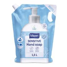 Rankų muilas (papild.) MAYERI SENSITIVE, 1.5 l