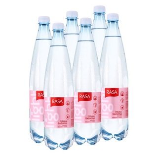 RASA LIGHT šveln. gaz. mineral. vand., x 6 vnt./pak., 1 l