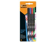 Rašikliai FINELINER BIC 942082, 4 vnt