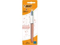 Rašiklis 4 COLORS ROSE GOLD rašantis 4 spalvomis