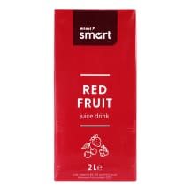 Raudonų vaisių sulčių gėrimas RIMI SMART, 2 l